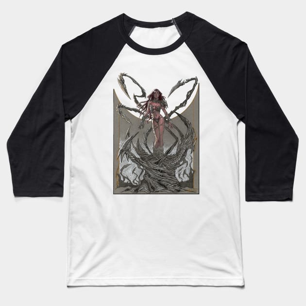 Witchblade Baseball T-Shirt by lucastrati